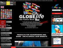 Tablet Screenshot of hairstyles.globelife.com