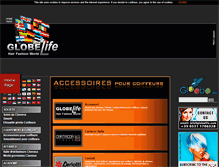 Tablet Screenshot of defrisantcheveux.globelife.com