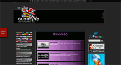 Desktop Screenshot of belleza.globelife.com